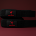 Train Wild Lifting Straps - Black & Red