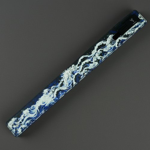 Animated Great Wave Lever Belt