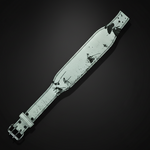 Animated Sword Buckle Belt