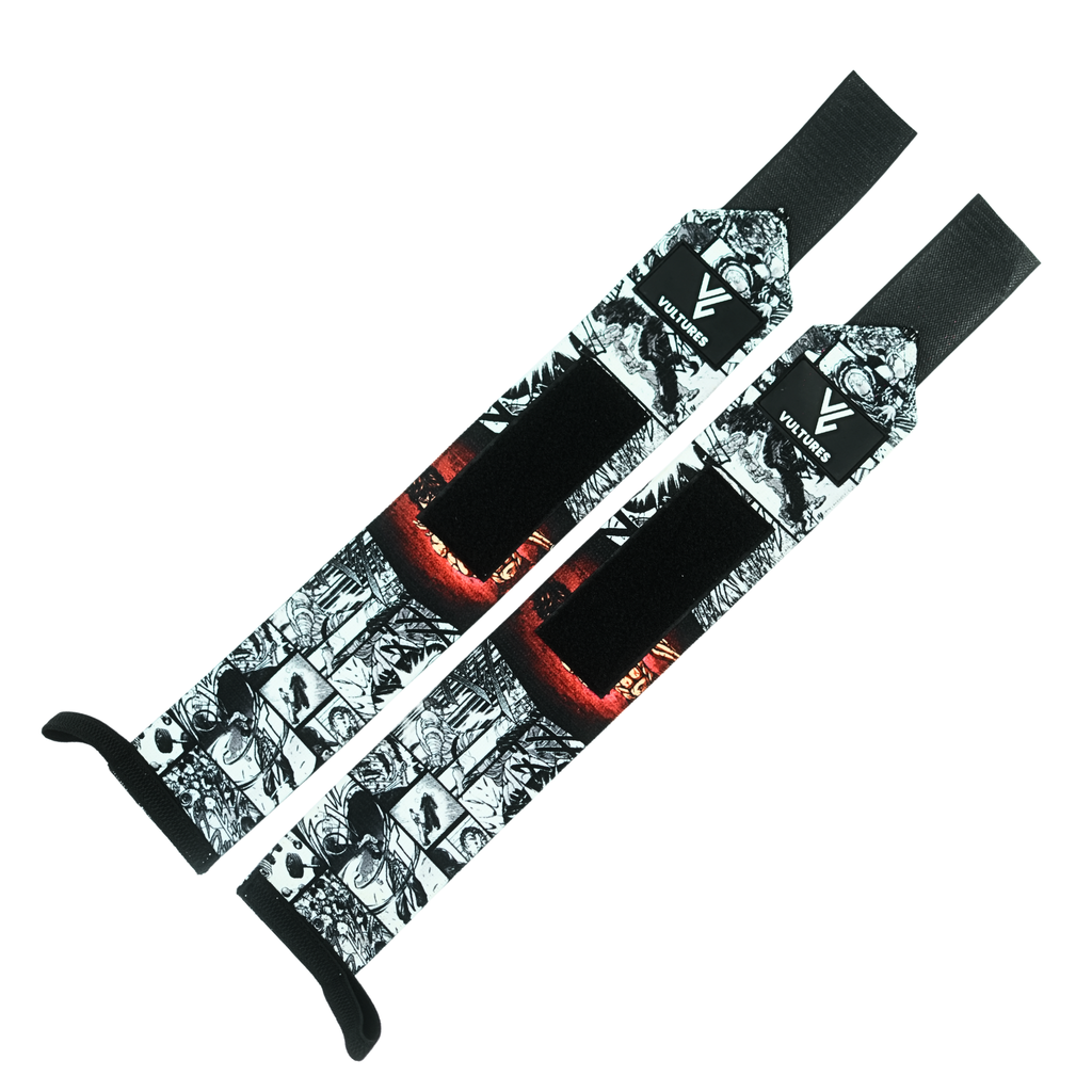 Baki Hanma Animated Wrist Wraps