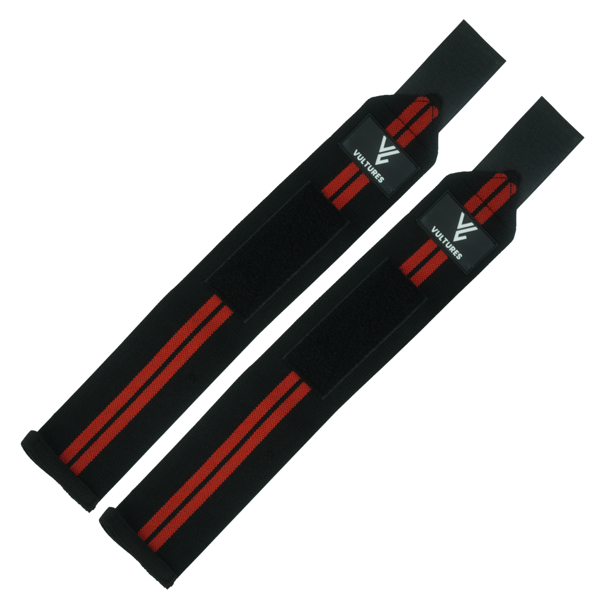 Vultures Black & Red Wrist Wraps
