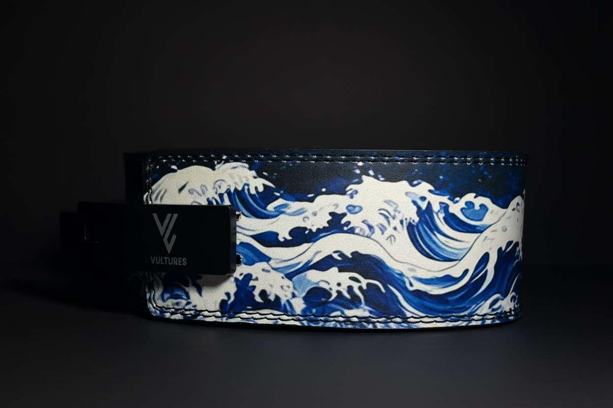 Great Wave Lever Belt